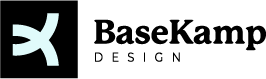 basekamp design landing page logo